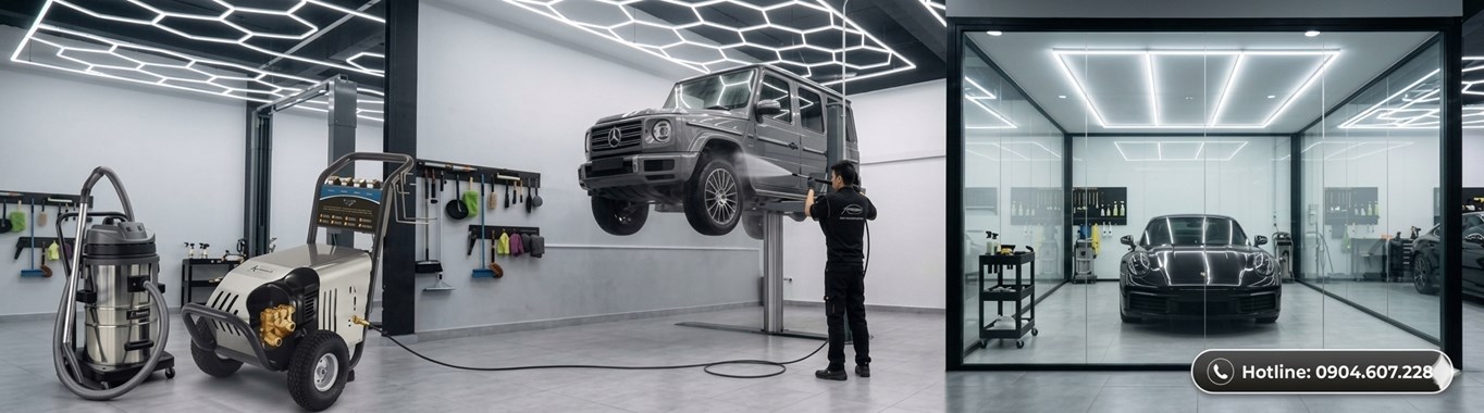 Thiết bị , đồ nghề chăm sóc xe