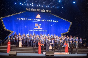Tân Phát lần đầu vinh dự đoạt giải thưởng Sao Vàng đất Việt 2018